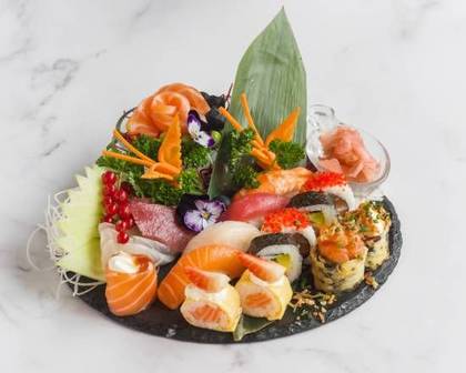 Sushi Mix and Sashimi