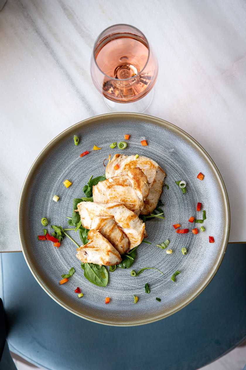 Piept de pui la gratar