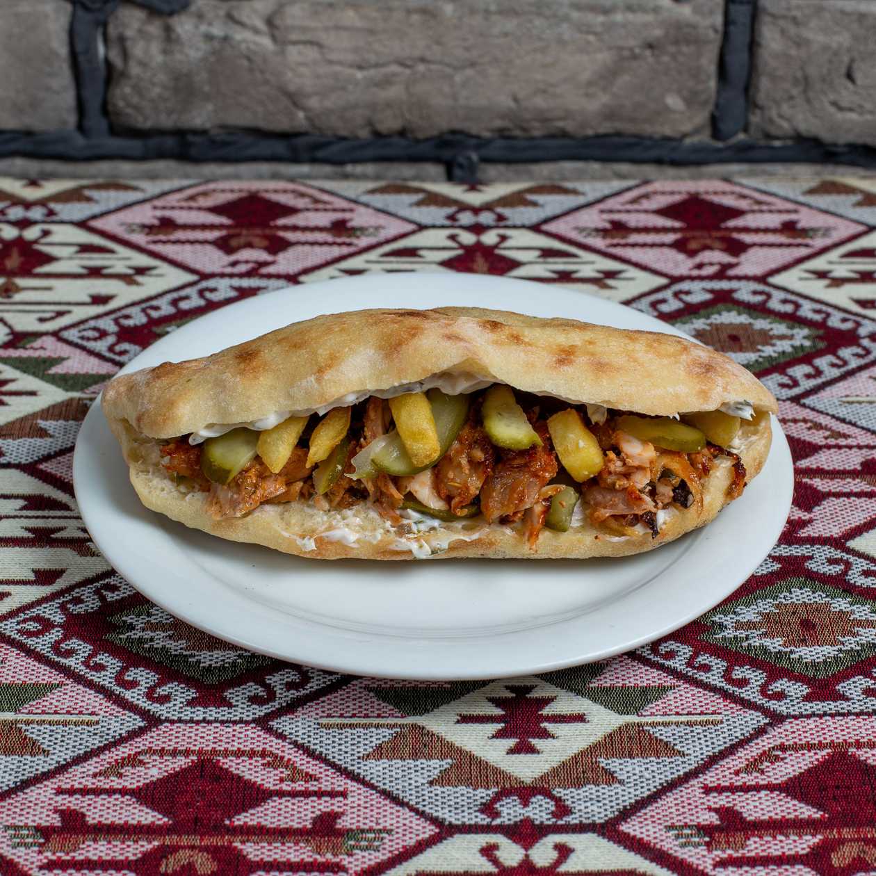Şaurma toyuq