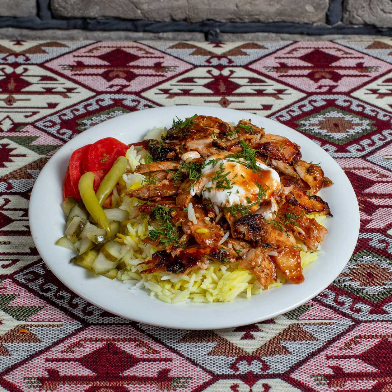 Toyuq dönəri plovüstü