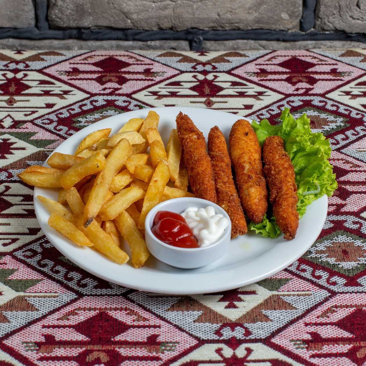 Nuggets Kartof Fri ilə