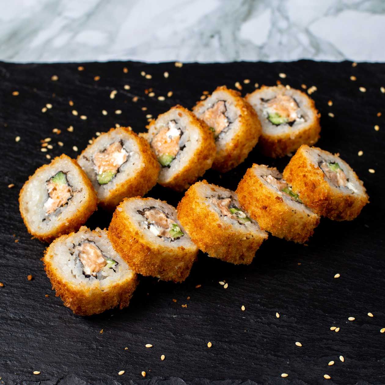 Salmon Hot Roll