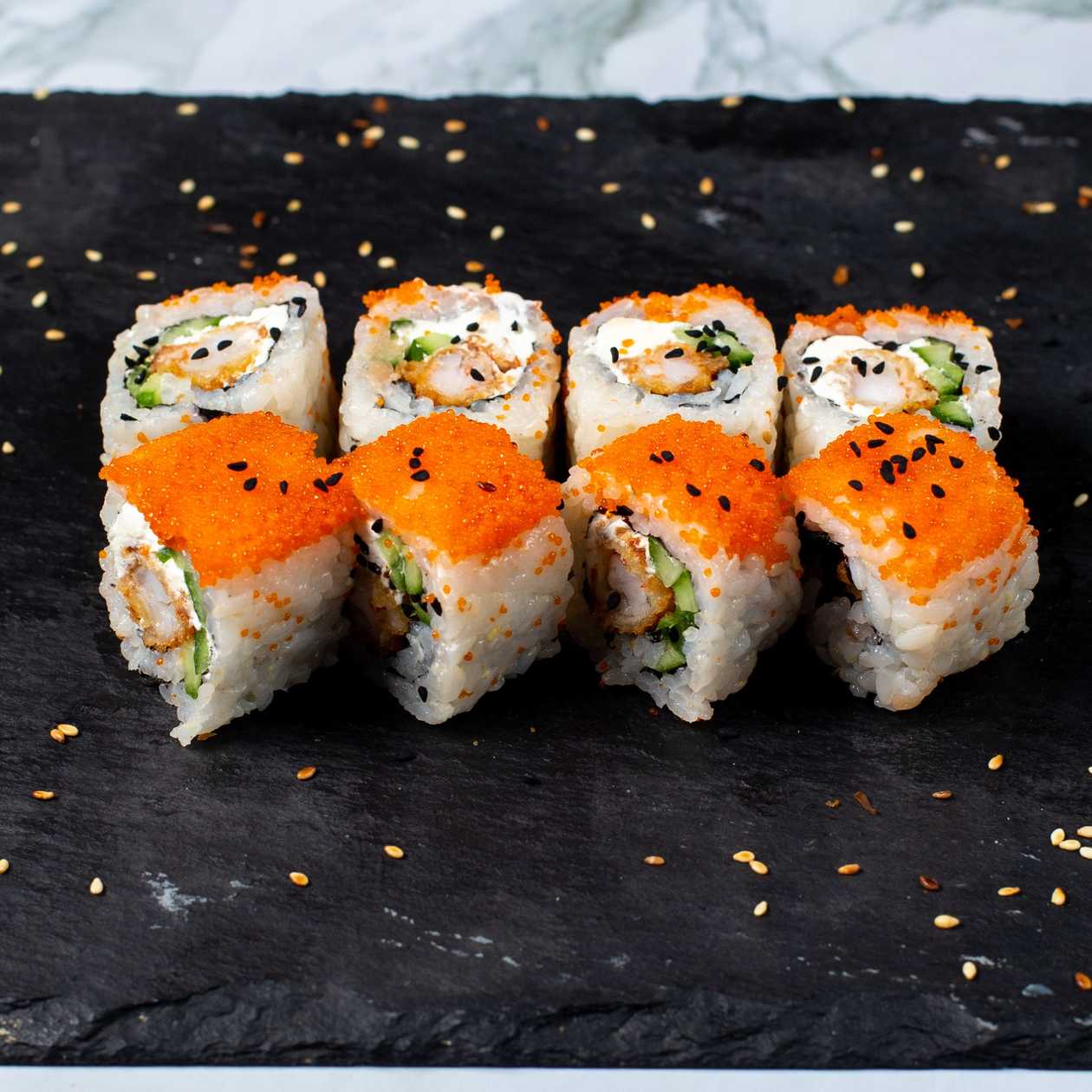 Baked Ebi California Roll