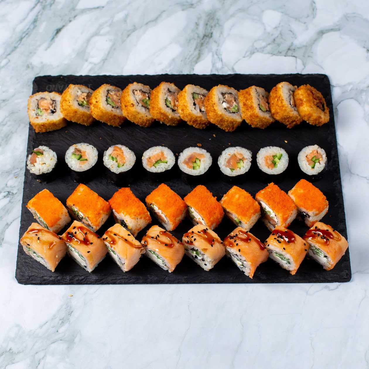 Salmon set 34 ədəd
