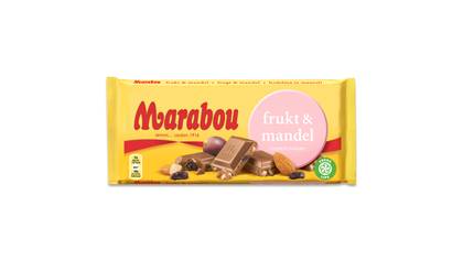 Chokladkaka Frukt & Mandel 200 g - Marabou