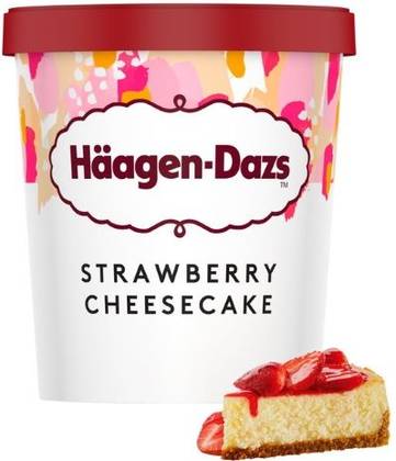Häagen Dazs Strawberry Cheesecake