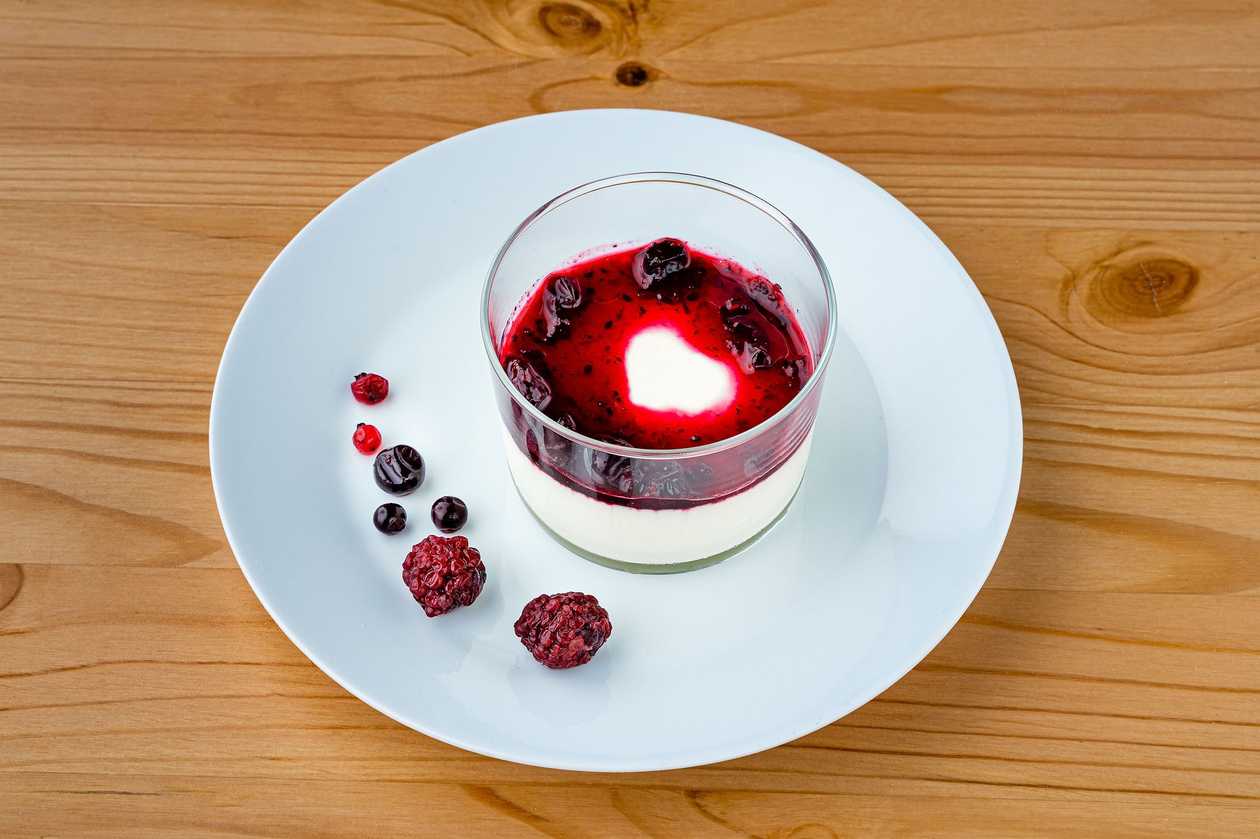 Panacota de Frutos Vermelhos