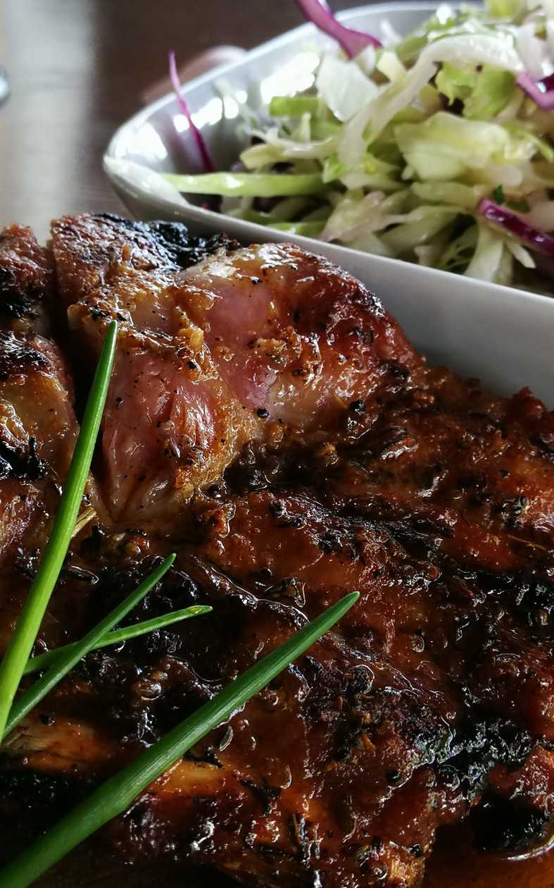 Grilled neck