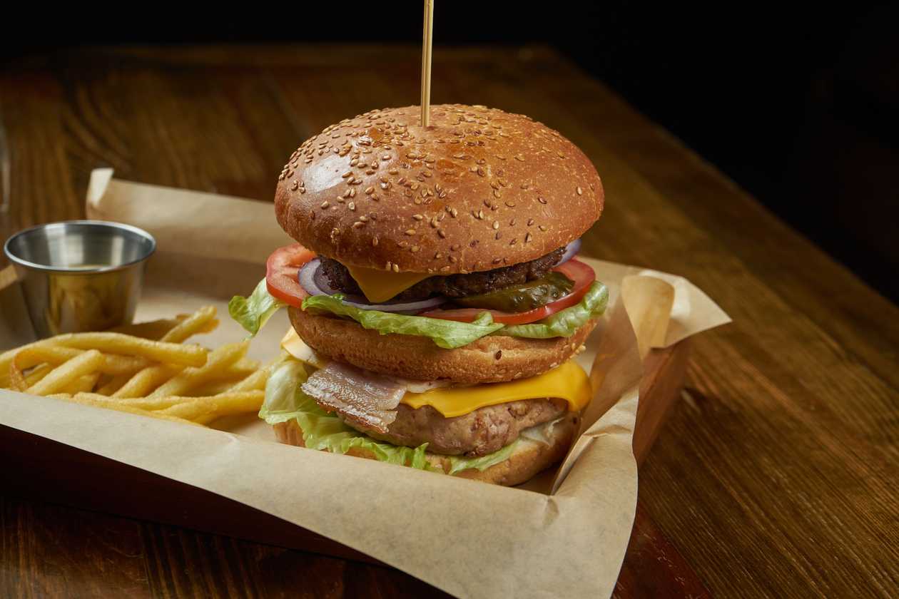 BIG LEBOWSKI BURGER З КАРТОПЛЕЮ