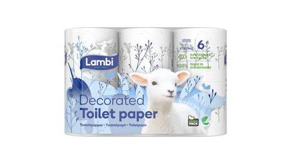 Lambi Toalett Dekor 6st