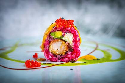 Pink Ebi Maki