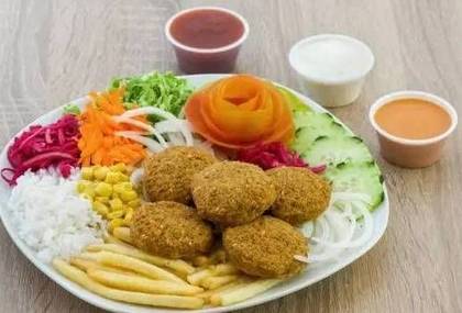 Falafel on the Plate