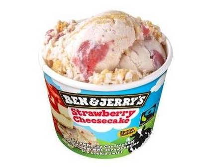 Ben & Jerry’s Strawberry Cheesecake