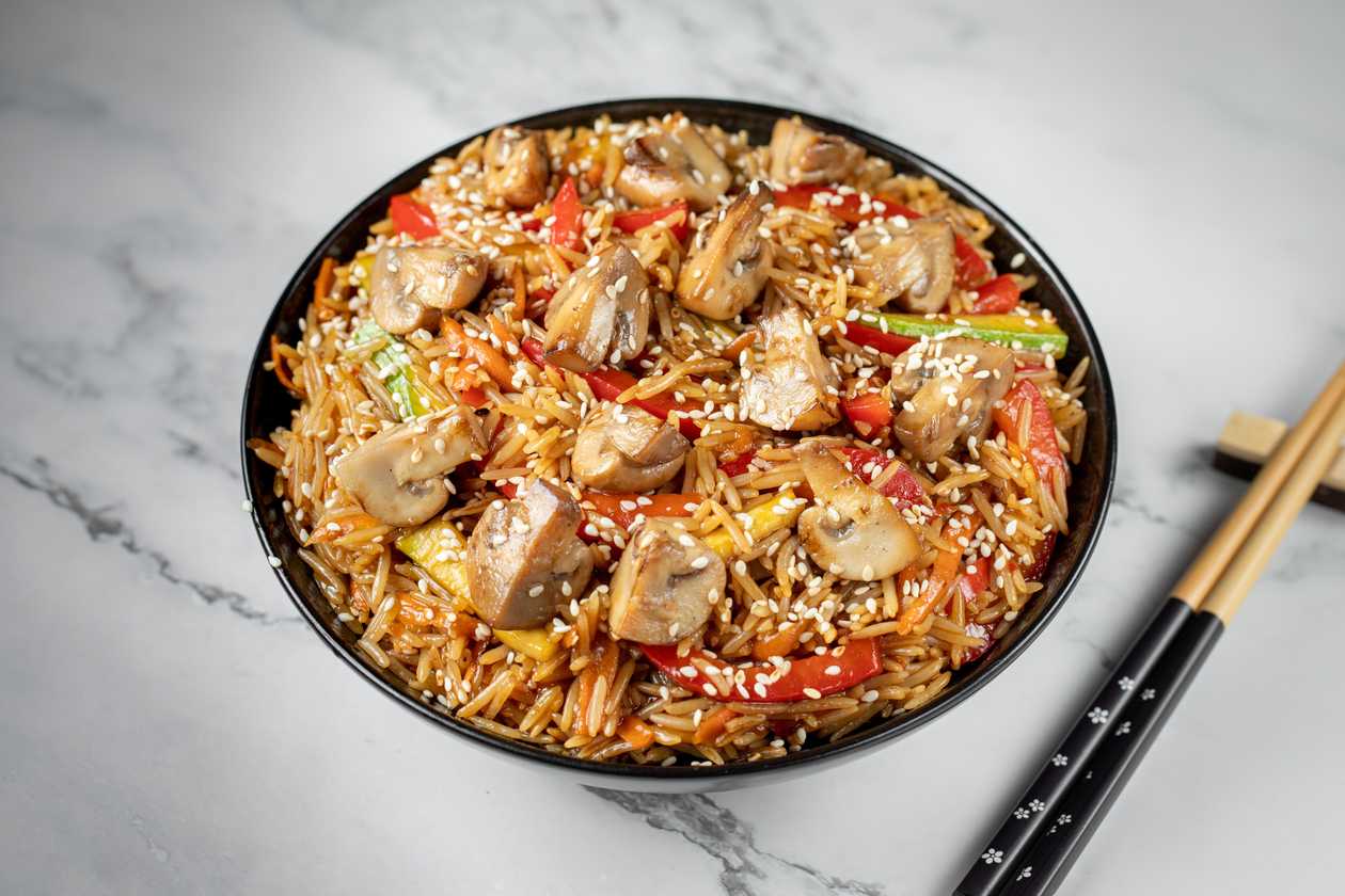 Rice With Mushroom