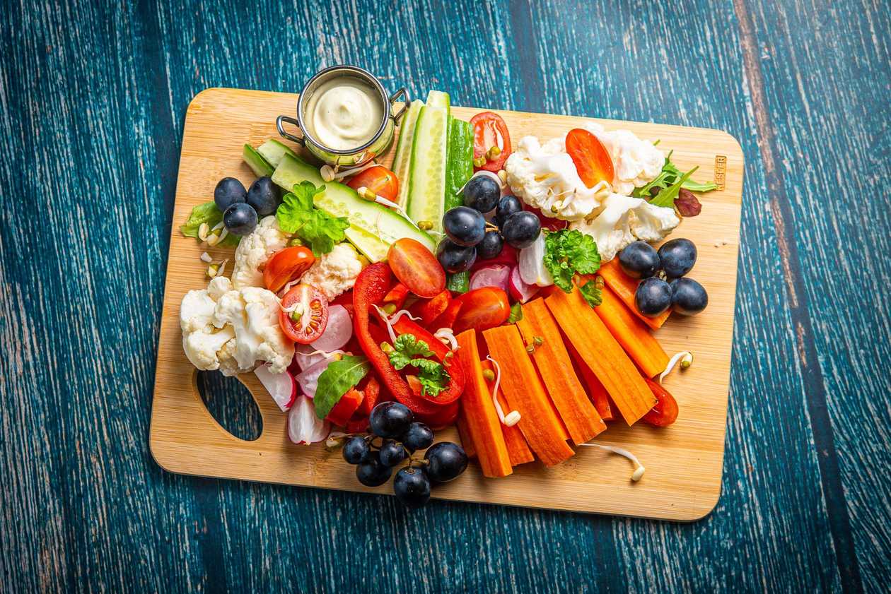 Vegetable Platter for 3