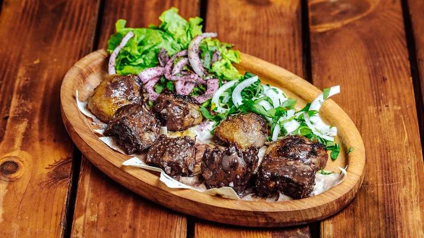Beef liver lamb tail