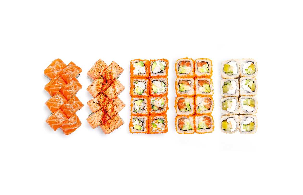 Large ebi sake set, 40 pcs