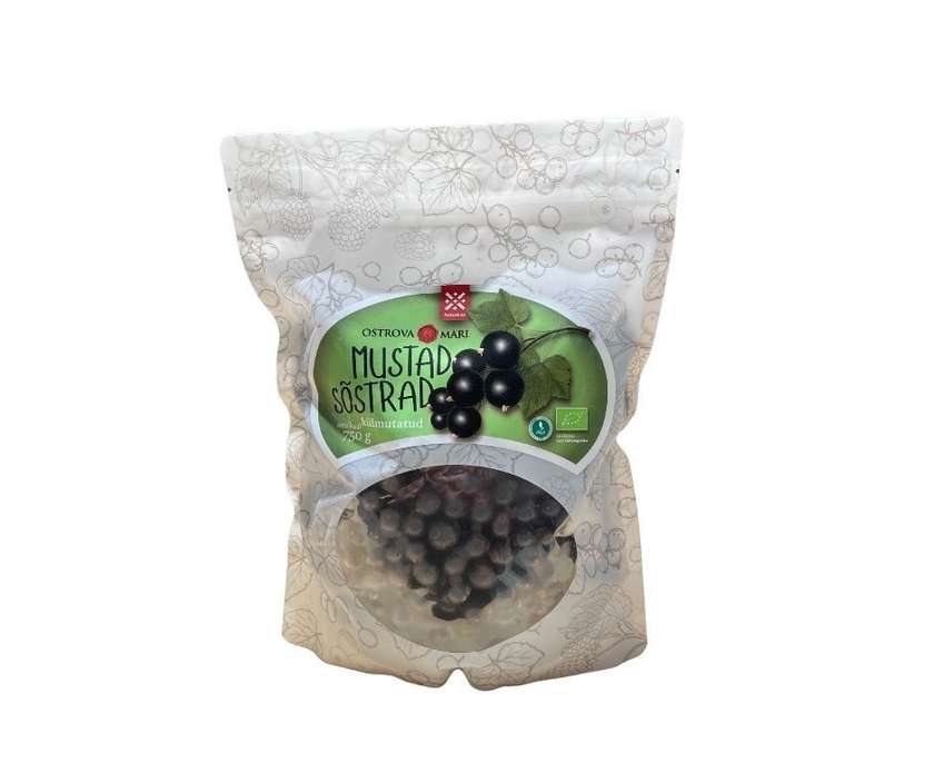 Sügavkülmutatud mustsõstrad, 750 g