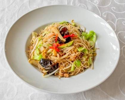 Rice Noodles with Vegetables