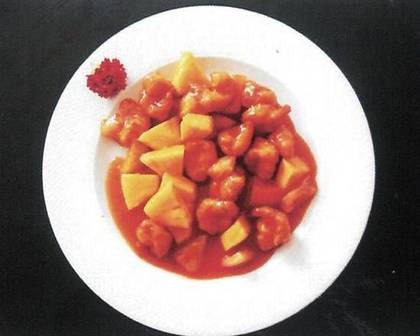 Sweet and Sour Prawns