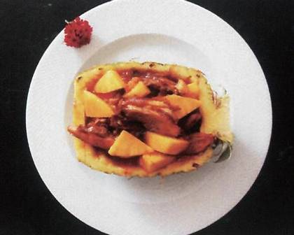 Duck with Pineapple