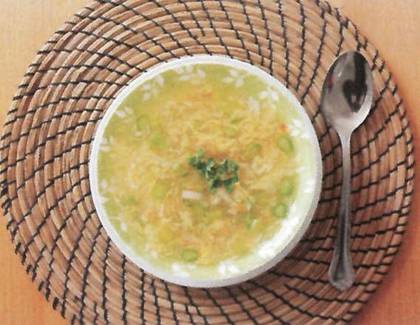 Crab and Asparagus Soup