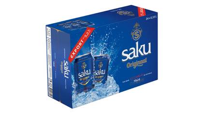 Saku Originaal Export 5,2%, 24 x 0,33 l