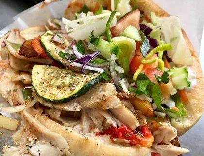 Individual Vegetarian Doner