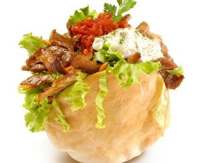 Individual Shoarma Pita