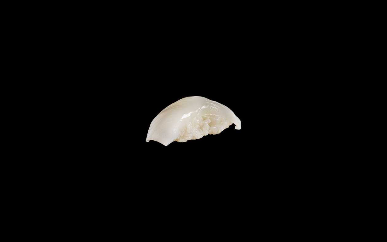 Squid nigiri