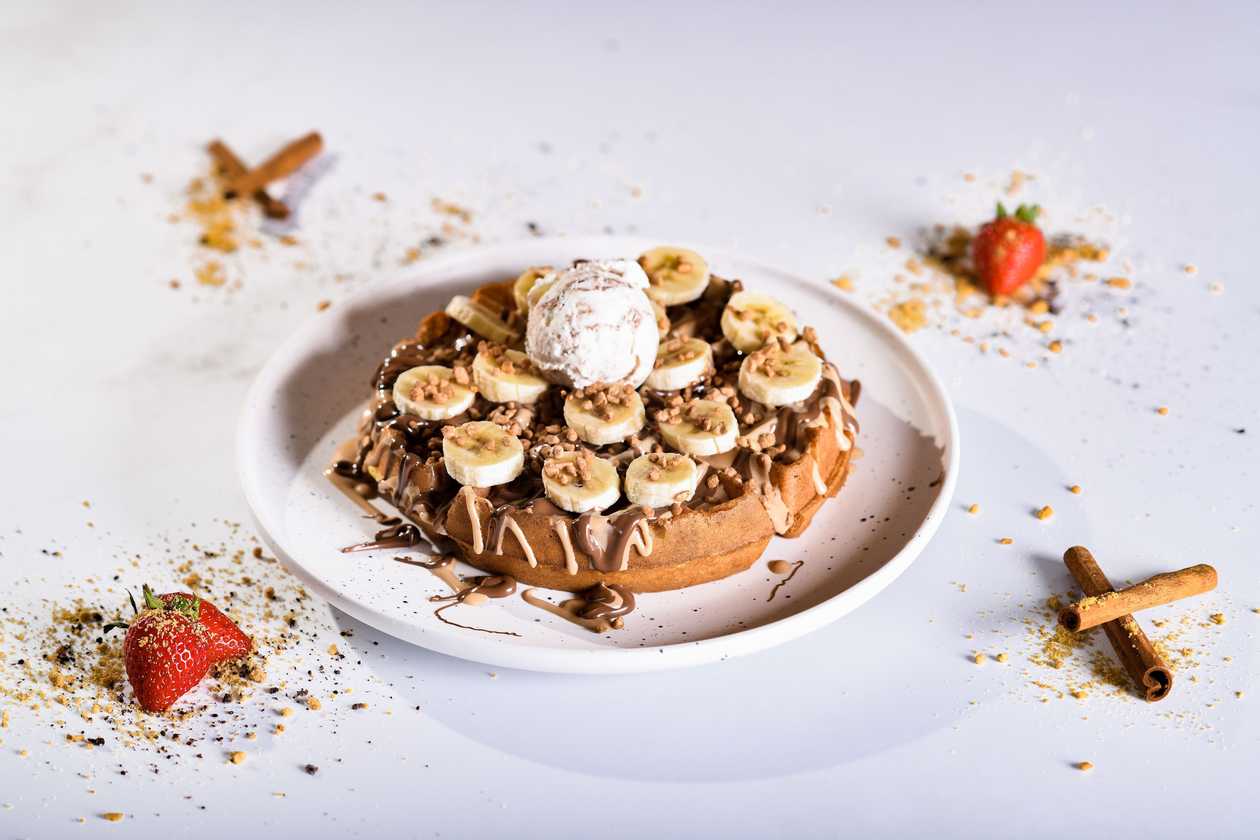 Banoffee Waffle