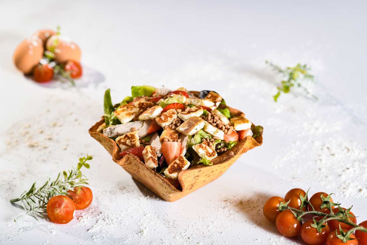 Halloumi Salad