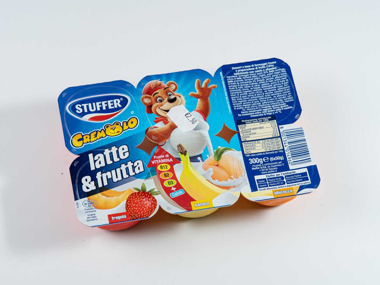 Stuffer Latte & Frutta