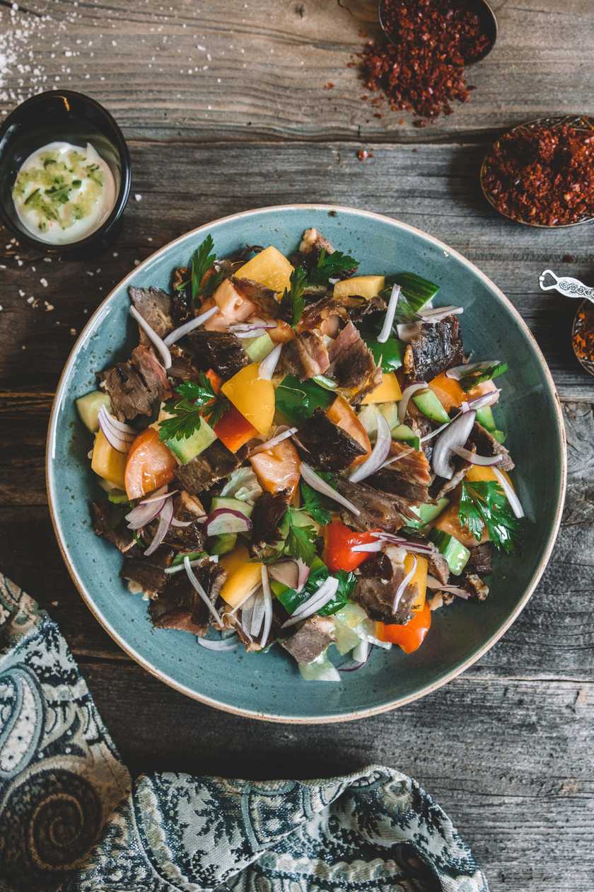 Gourmet Angus Beef Salad