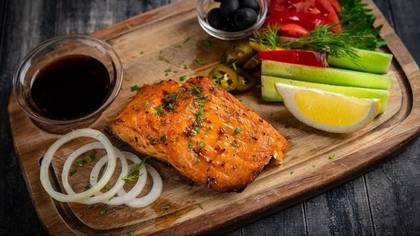 Salmon Shashlik
