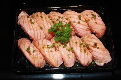 Seared Salmon Nigiri 10 Pieces