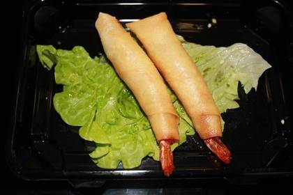 Crepes de Gambas 10 Peças