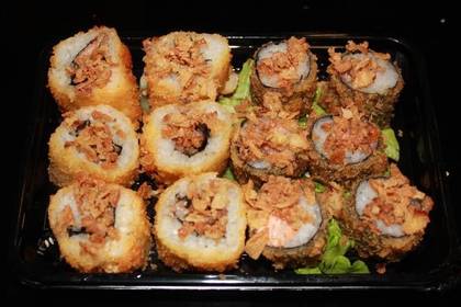 Sushi Frito Misto 15 Peças