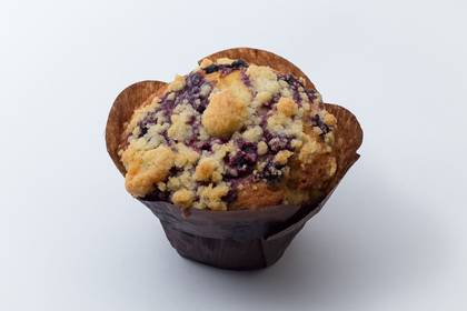 Big Blueberry And Condensed Milk Muffin