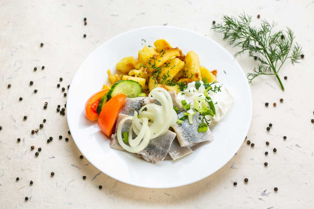 Herring with Potato