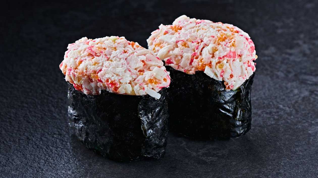 Tatar surimi - gunkan