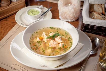Traditional Salmon Soup