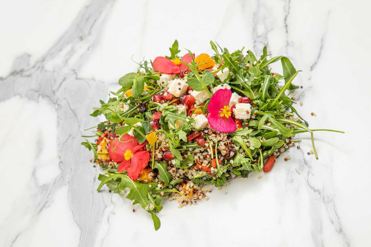 Quinoa Salad With Feta Cheese