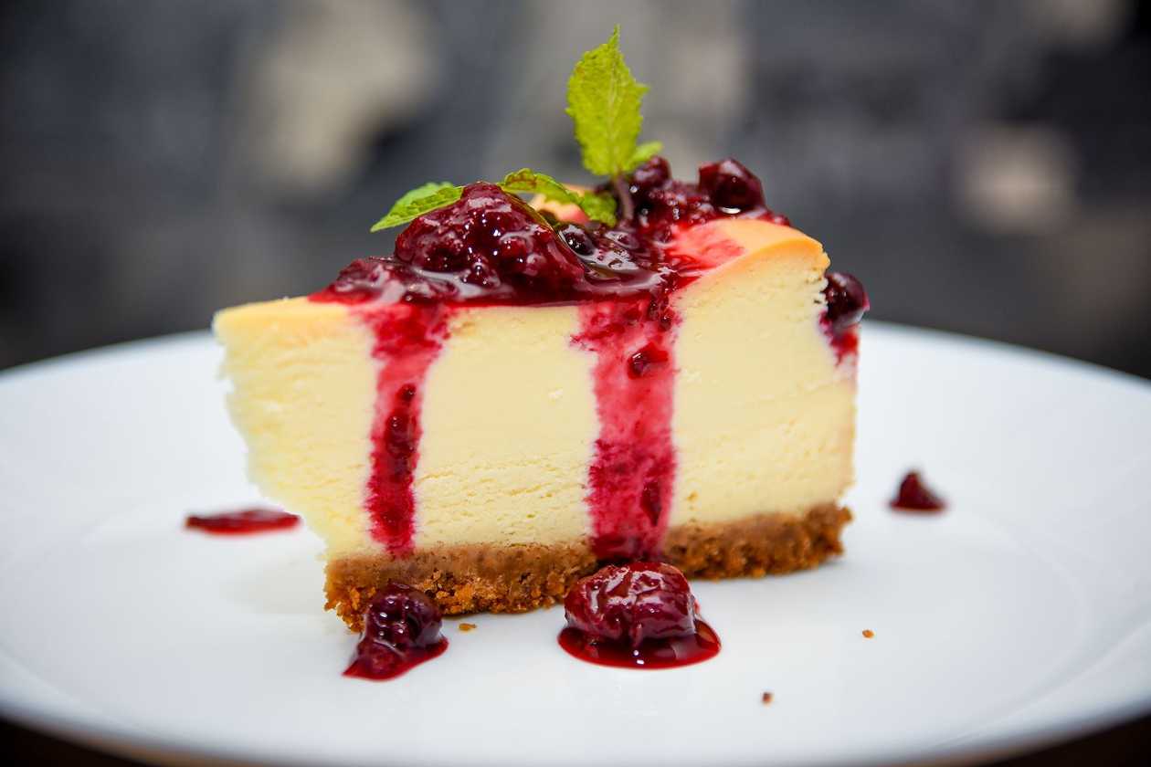 Cheesecake cu fructe de padure