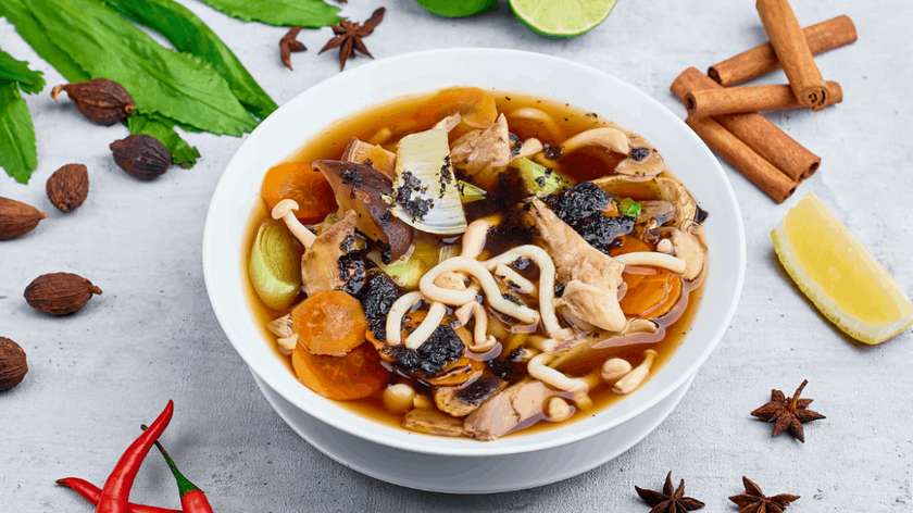 Bún nước chay