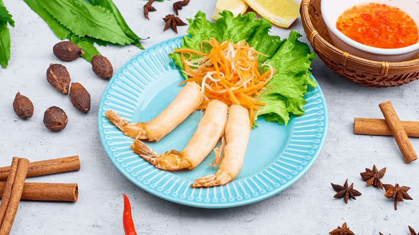 Chả giò tôm