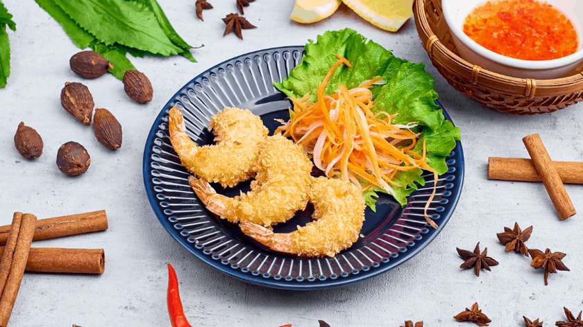 Tôm chiên xù