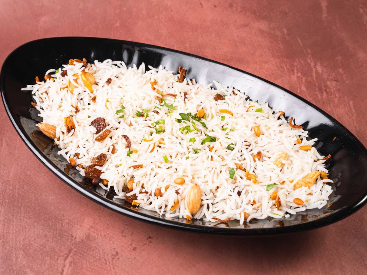 Pilau with Pine Nuts