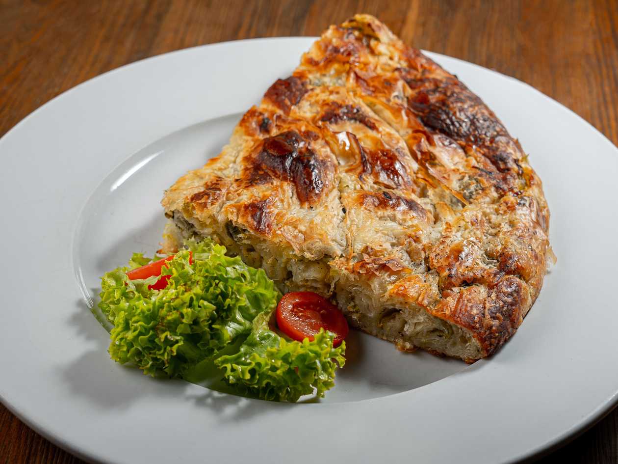 Homemade Leek Pie