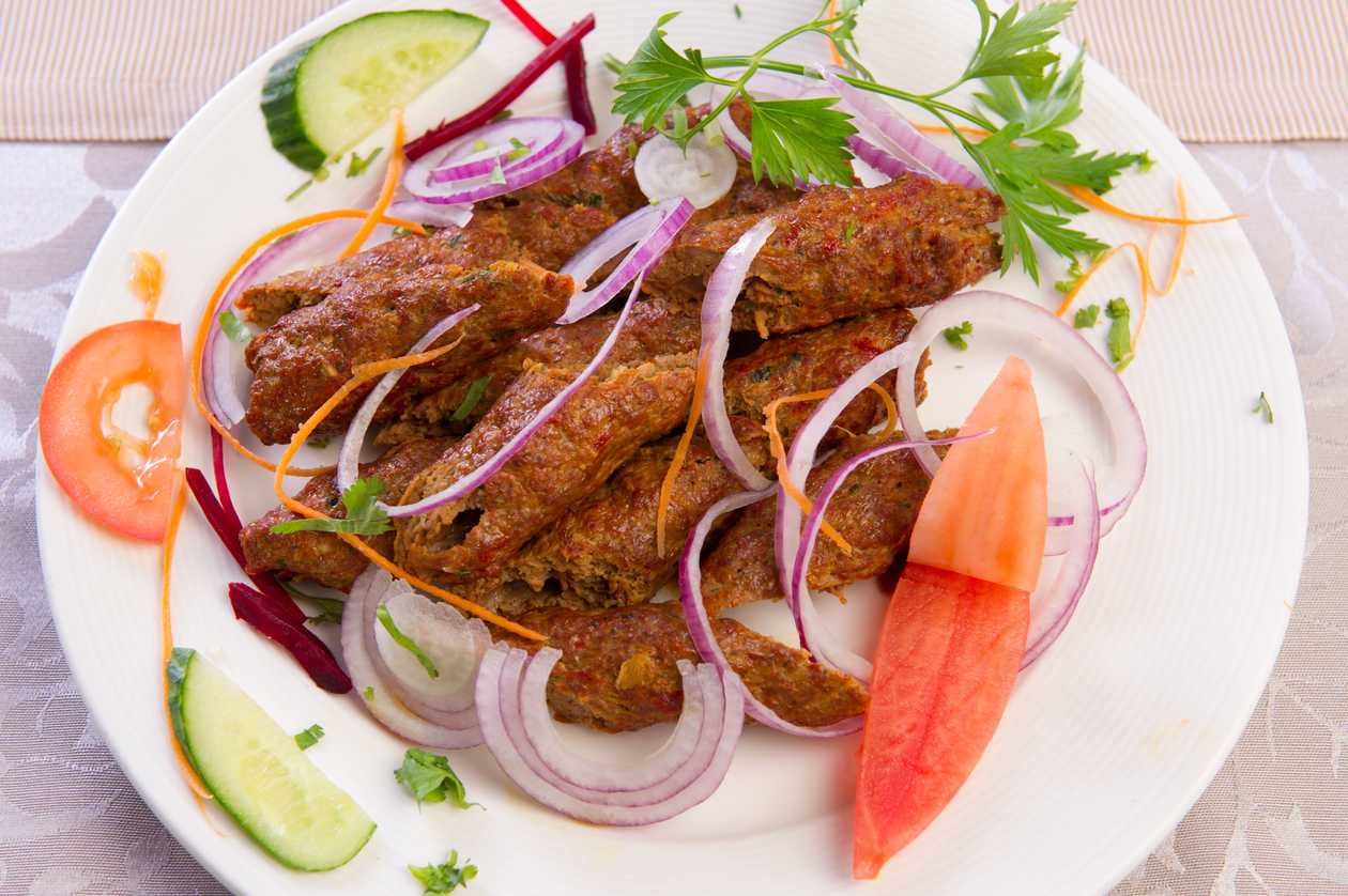 Lamb Seekh Kebab
